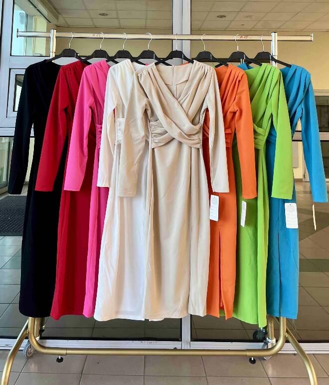 Sukienka damskie 2480 MIX KOLOR STANDARD 1