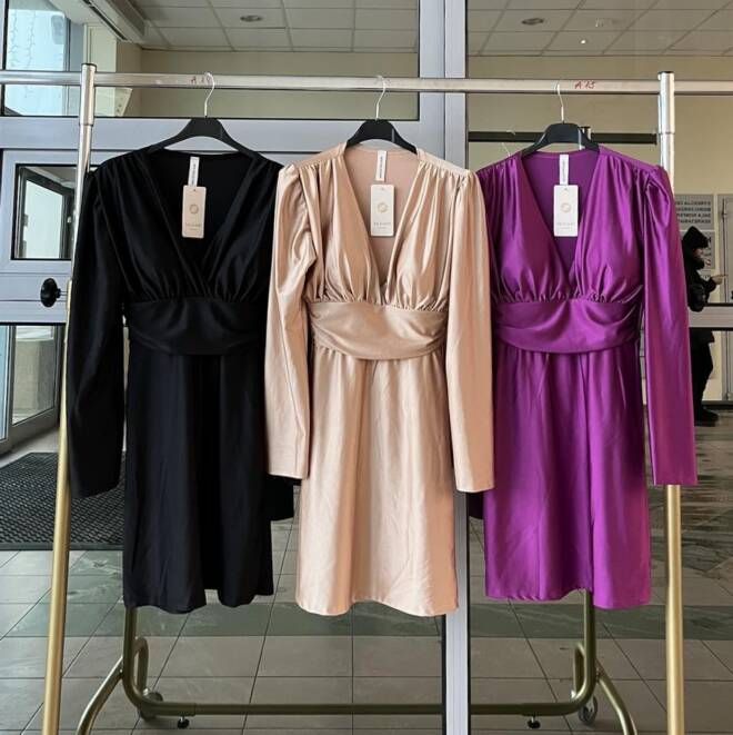 Sukienka damskie 2482 MIX KOLOR STANDARD 1