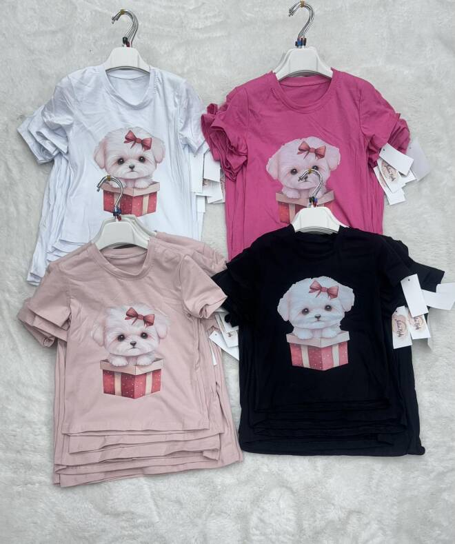 Bluzki dziewczęce 2062 1 KOLOR 4-14 1