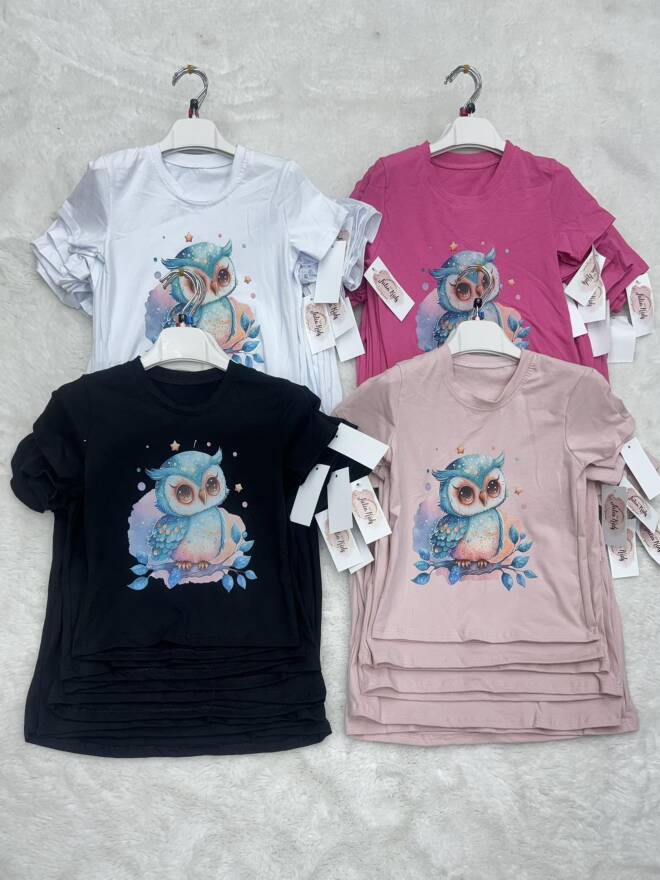 Bluzki dziewczęce 2063 1 KOLOR 4-14