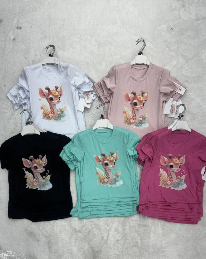 Bluzki dziewczęce 2065 1 KOLOR 4-14 1