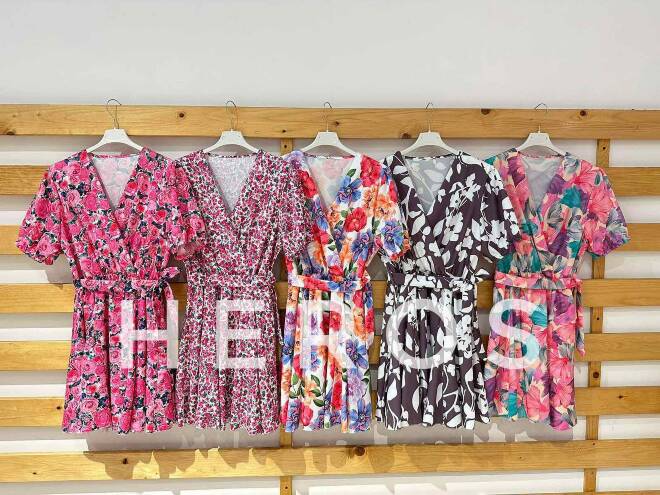 Sukienka damskie 2184 MIX KOLOR STANDARD