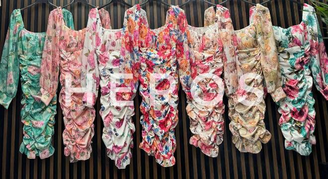 Sukienka damskie 2185 MIX KOLOR STANDARD