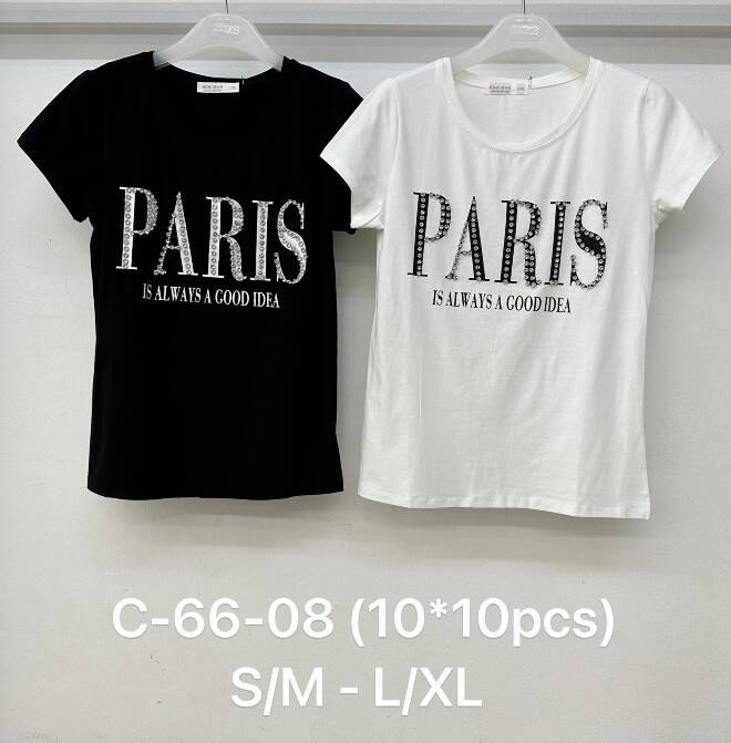 Bluzka damskie C-66-08 MIX KOLOR S/M-L/XL