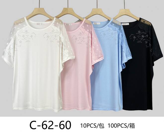 Bluzka damskie C-62-60 MIX KOLOR STANDARD