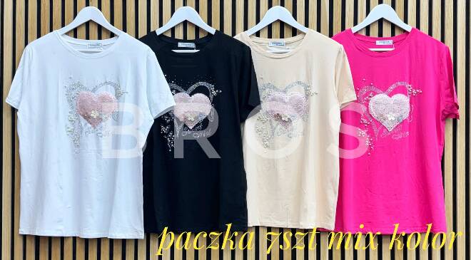 Bluzka damskie 2268 Mix kolor Standard (Towar Włoskie) 1