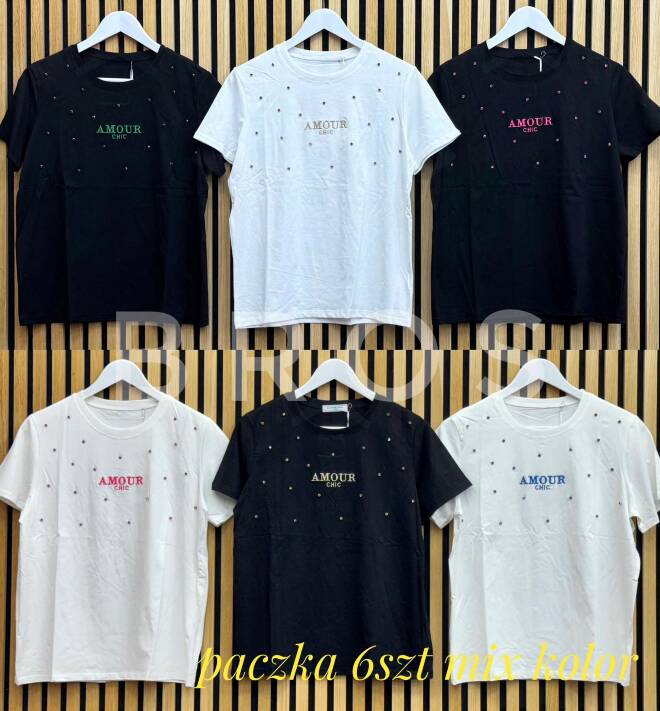 Bluzka damskie 2273 Mix kolor Standard (Towar Włoskie) 1