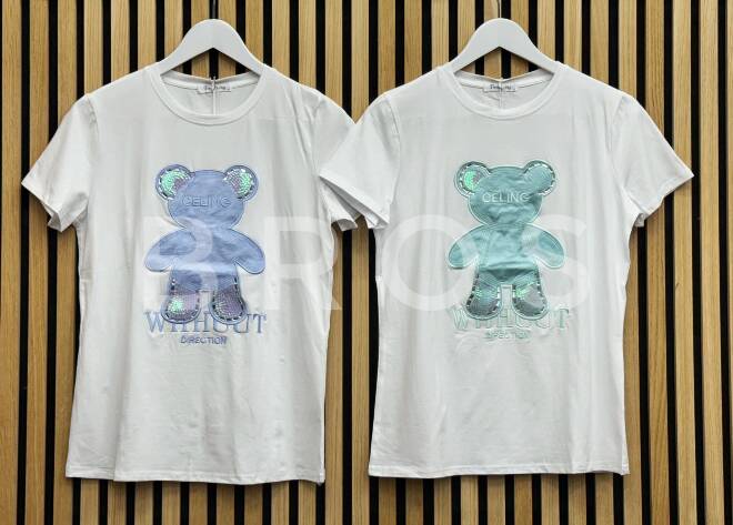 Bluzka damskie 2277 Mix kolor Standard (Towar Włoskie) 1