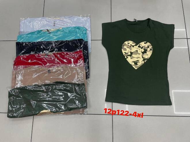 Bluzka damskie 2118 MIX KOLOR 2XL-4XL