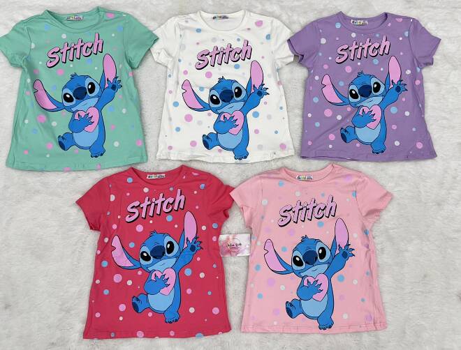 Bluzki dziewczęce 2127 1 KOLOR 3-8 1