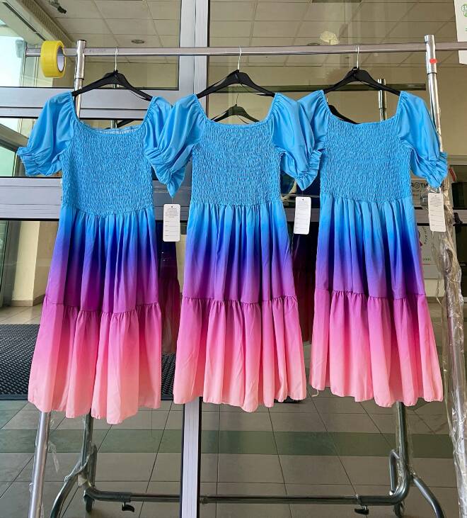 Sukienka damskie 2492 MIX KOLOR STANDARD  