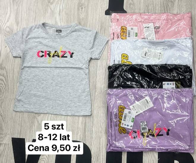 Bluzki dziewczęce 2152 MIX KOLOR 8-12 1