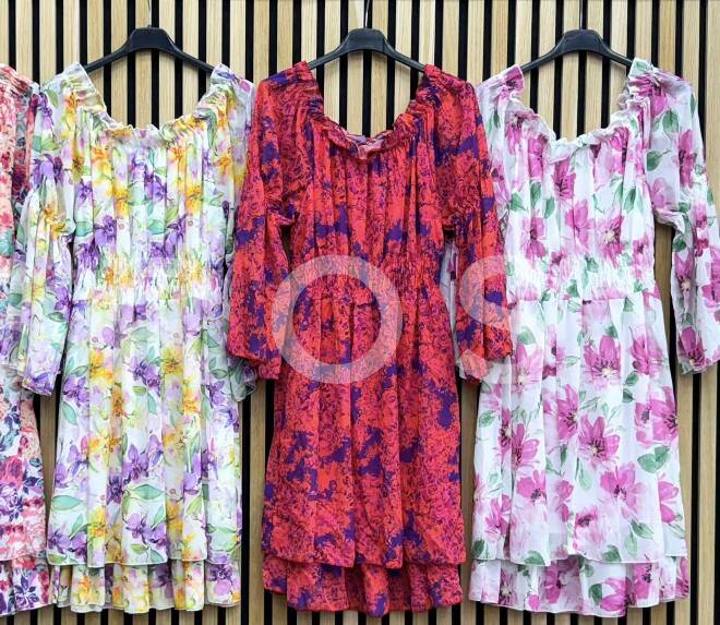 Sukienka damskie 2288 Mix kolor Standard (Towar Włoskie)