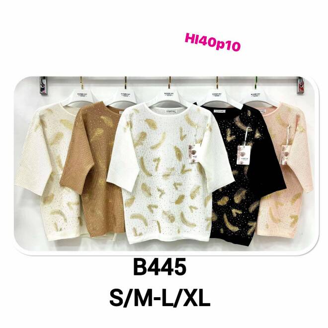 Bluzka damskie B445 MIX KOLOR S/M-L/XL