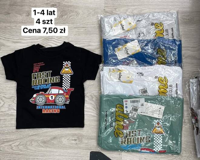 Bluzki dziewczęce 2173 MIX KOLOR 1-4 1