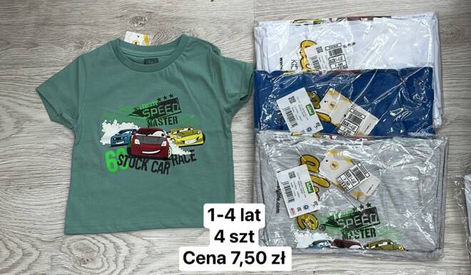 Bluzki dziewczęce 2175 MIX KOLOR 1-4 1