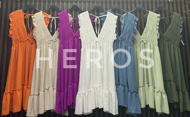 Sukienka damskie 2462 MIX KOLOR STANDARD