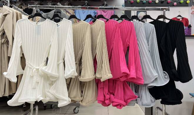 Sukienka damskie 2403 MIX KOLOR STANDARD   1