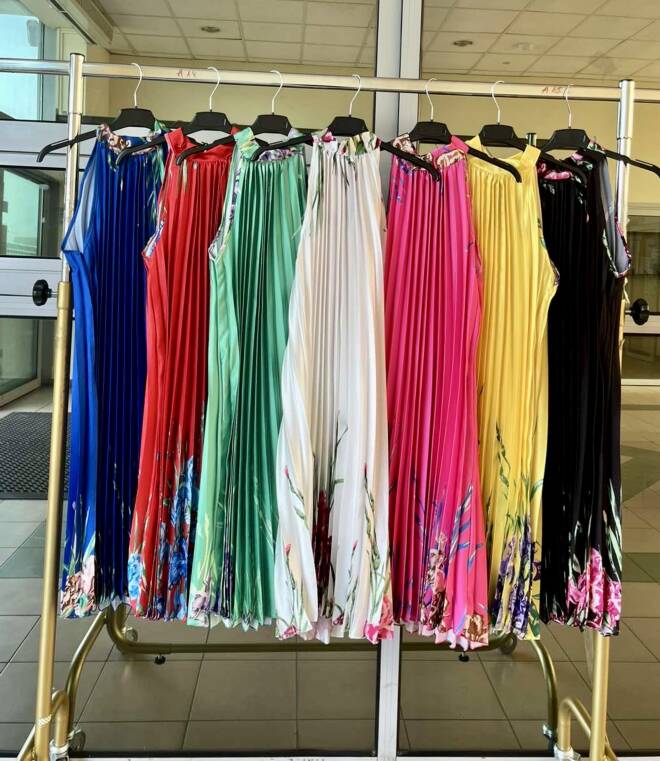 Sukienka damskie 2498 MIX KOLOR STANDARD