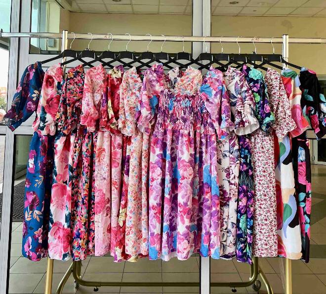 Sukienka damskie 2499 MIX KOLOR STANDARD 1