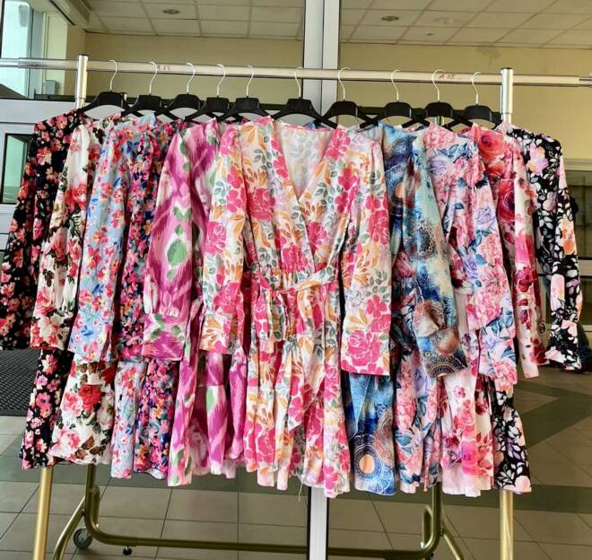 Sukienka damskie 2502 MIX KOLOR STANDARD 1