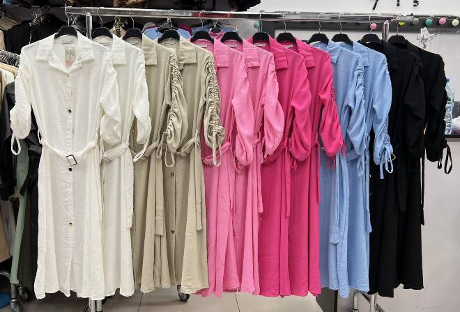 Sukienka damskie 2404 MIX KOLOR STANDARD   1