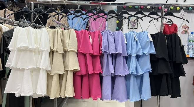 Sukienka damskie 2405 MIX KOLOR STANDARD   1