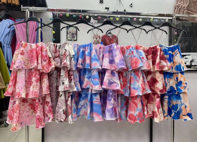 Sukienka damskie 2406 MIX KOLOR STANDARD   1