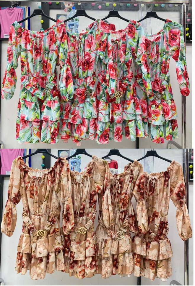 Sukienka damskie 2408 MIX KOLOR STANDARD  