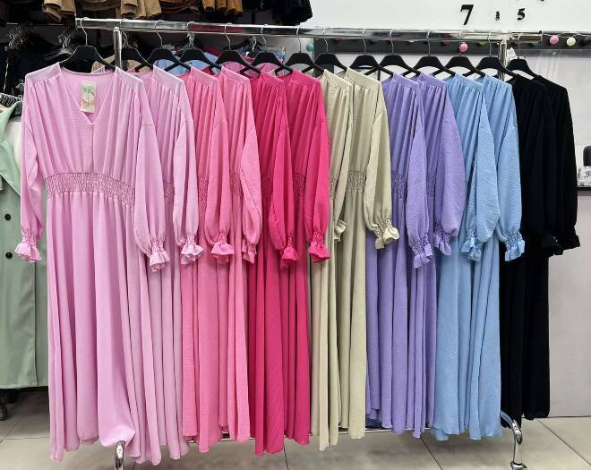 Sukienka damskie 2411 MIX KOLOR STANDARD