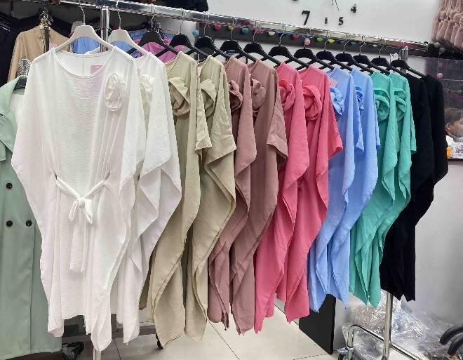 Sukienka damskie 2412 MIX KOLOR STANDARD   1