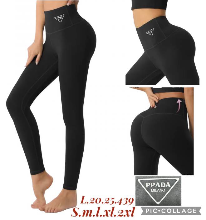 Leginsy damskie 2506 Mix kolor S-2XL 1