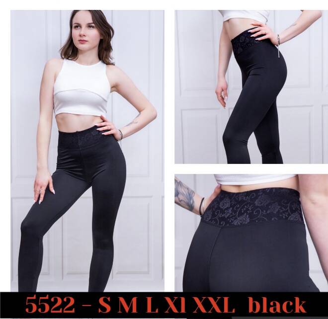 Leginsy damskie 5522 Mix kolor S-2XL