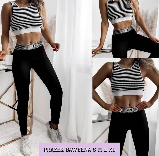 Leginsy damskie 2509 Mix kolor S-XL