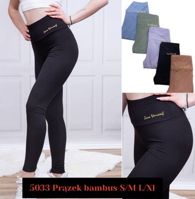 Leginsy damskie 5033 Mix kolor S-XL 1
