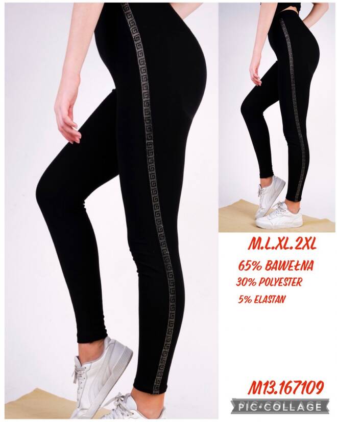 Leginsy damskie 5013 Mix kolor M-2XL 1