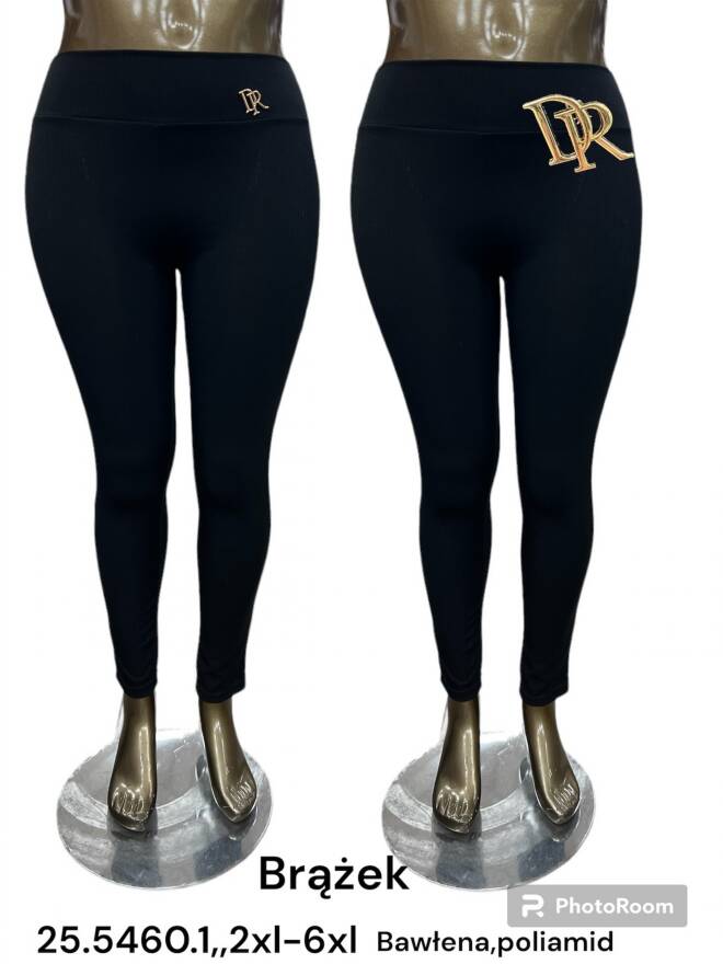 Leginsy damskie 5017 Mix kolor 2XL-6XL 1