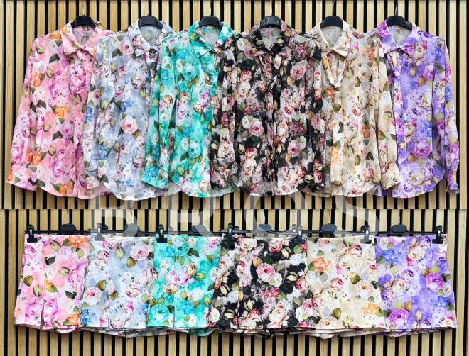 Komplet damskie 2511 Mix kolor Standard (Towar Włoskie)