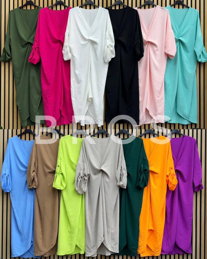 Sukienka damskie 2509 Mix kolor Standard (Towar Włoskie)  