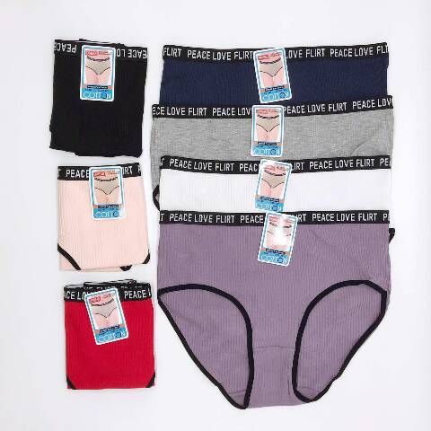 Majtki damskie 8922 Mix kolor XL-3XL