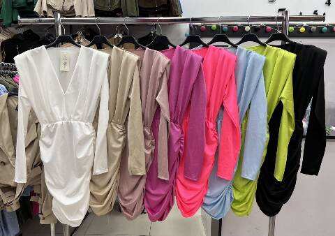 Sukienka damskie M143 Mix kolor Standard 1