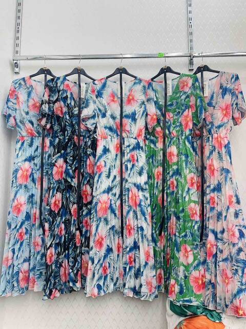 Sukienka damskie V144 Mix kolor Standard 