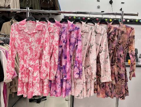 Sukienka damskie M145 Mix kolor Standard