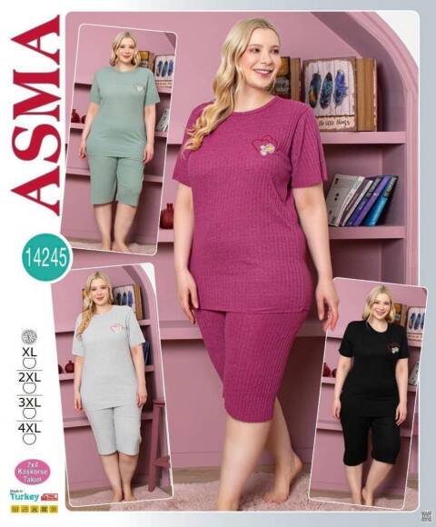 Piżama damskie 14245 Mix kolor XL-4XL (Towar Tureckie) 1