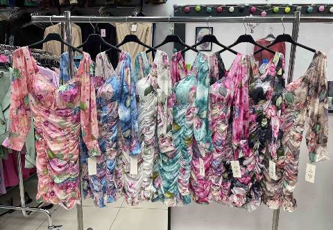 Sukienka damskie M151 Mix kolor Standard