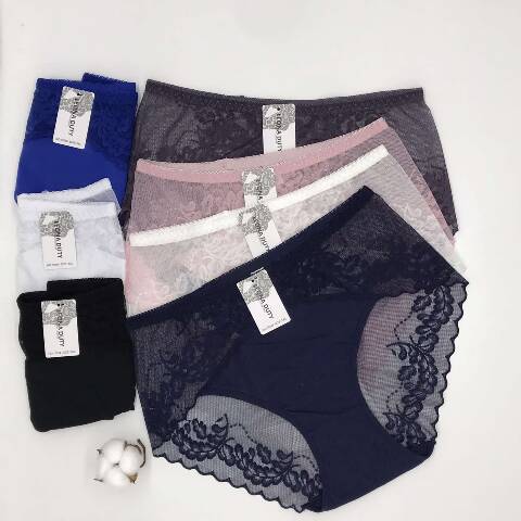 Majtki damskie 1024 Mix kolor 2XL-4XL 1