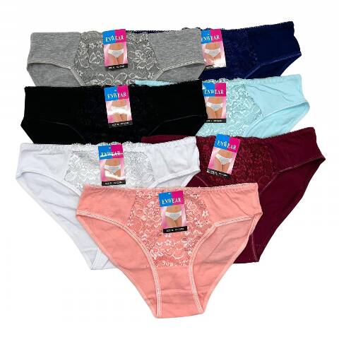 Majtki damskie C2394 Mix kolor M-XL