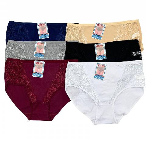 Majtki damskie C1355 Mix kolor XL-5XL 1