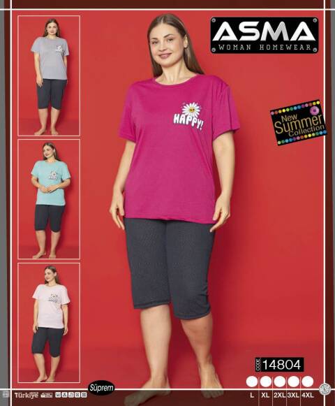 Piżama damskie 13084 Mix kolor L-4XL (Towar Tureckie) 1