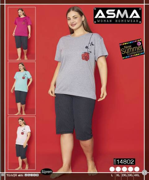 Piżama damskie 14802 Mix kolor S-2XL (Towar Tureckie) 1